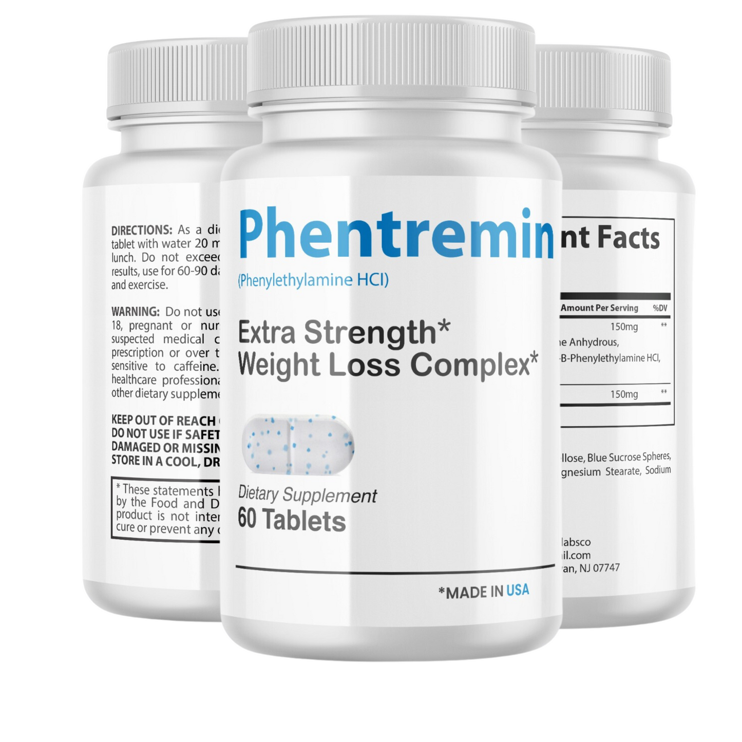 Phentremin - Best Official Fat Burner - 2 Bottle Supply Highest Professional Grade Ingredients