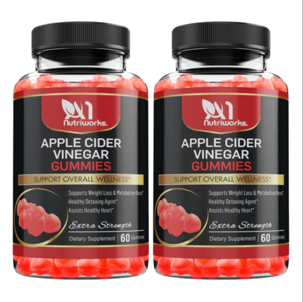 2 Month Supply Apple Cider Vinegar Gummies